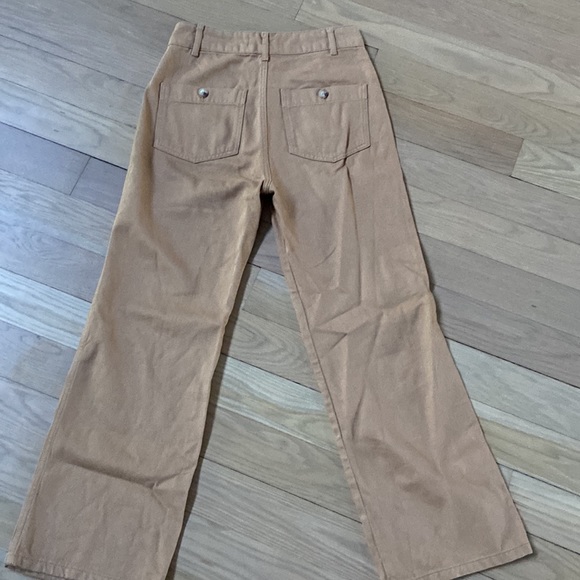 Reformation Marine Jeans in Butterscotch - Picture 6 of 8